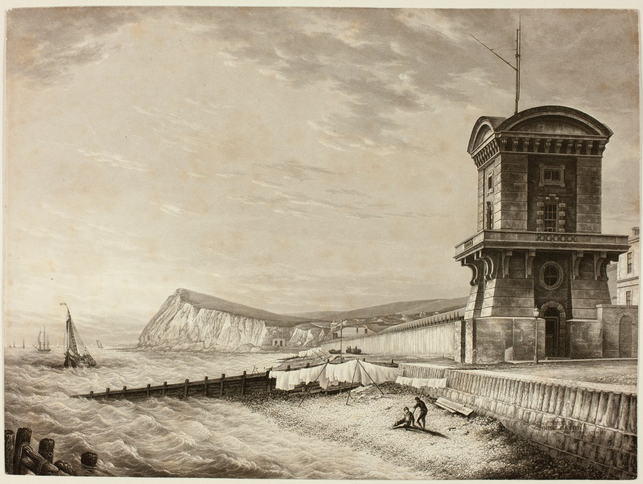 Costa di Dover da George Baxter
