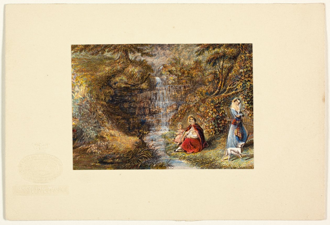 Fonte gocciolante, Hastings da George Baxter