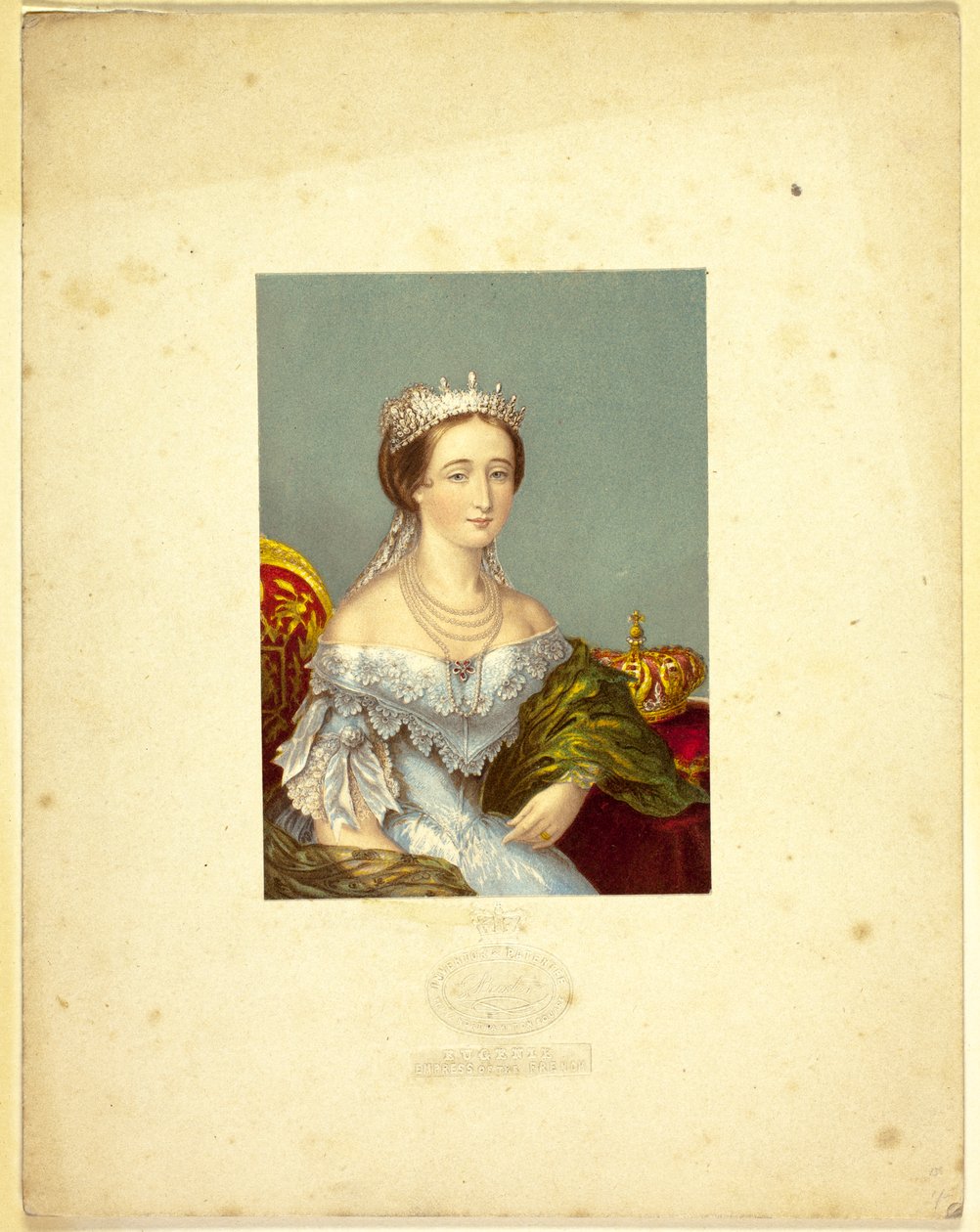 Eugenia, imperatrice dei francesi da George Baxter