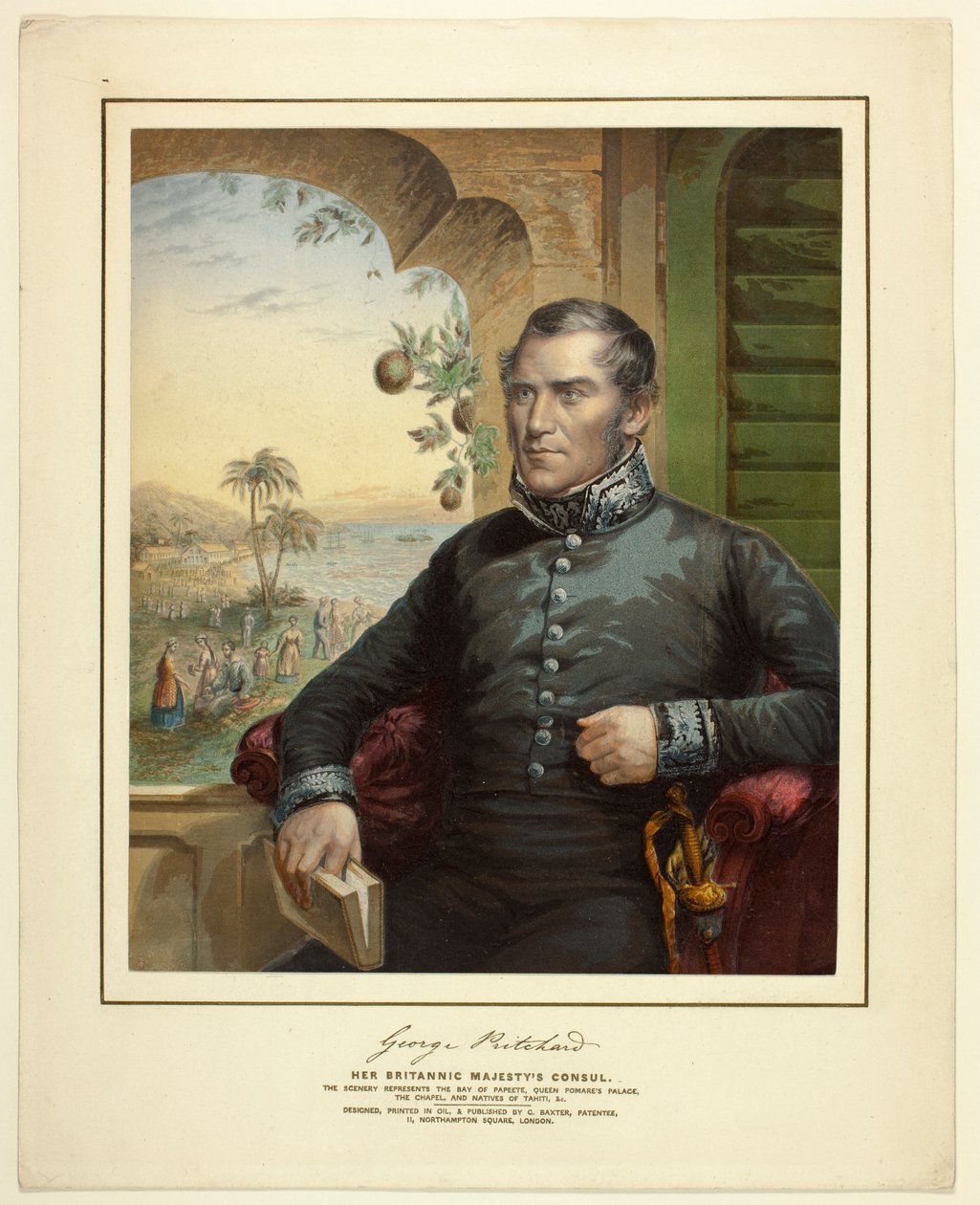 George Pritchard da George Baxter
