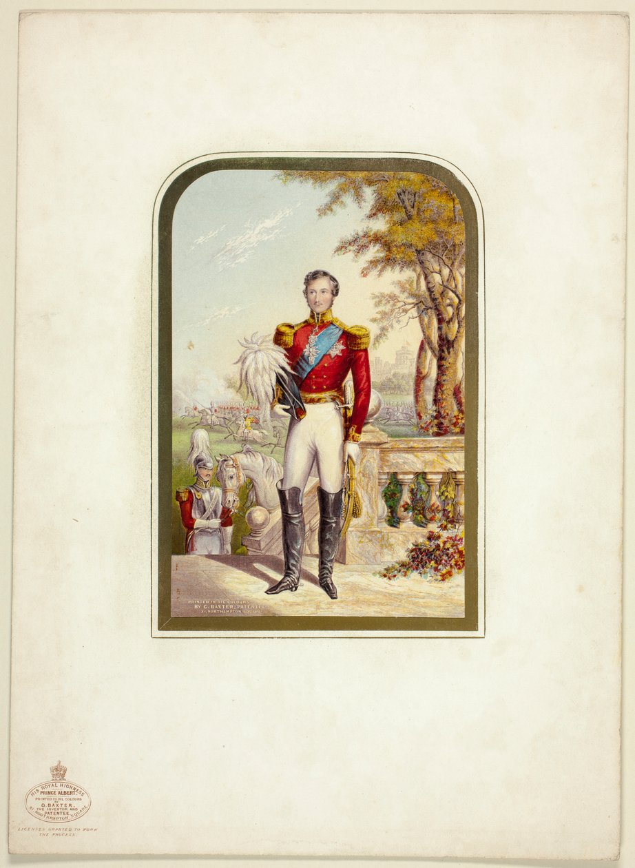 Sua Altezza Reale il Principe Alberto da George Baxter