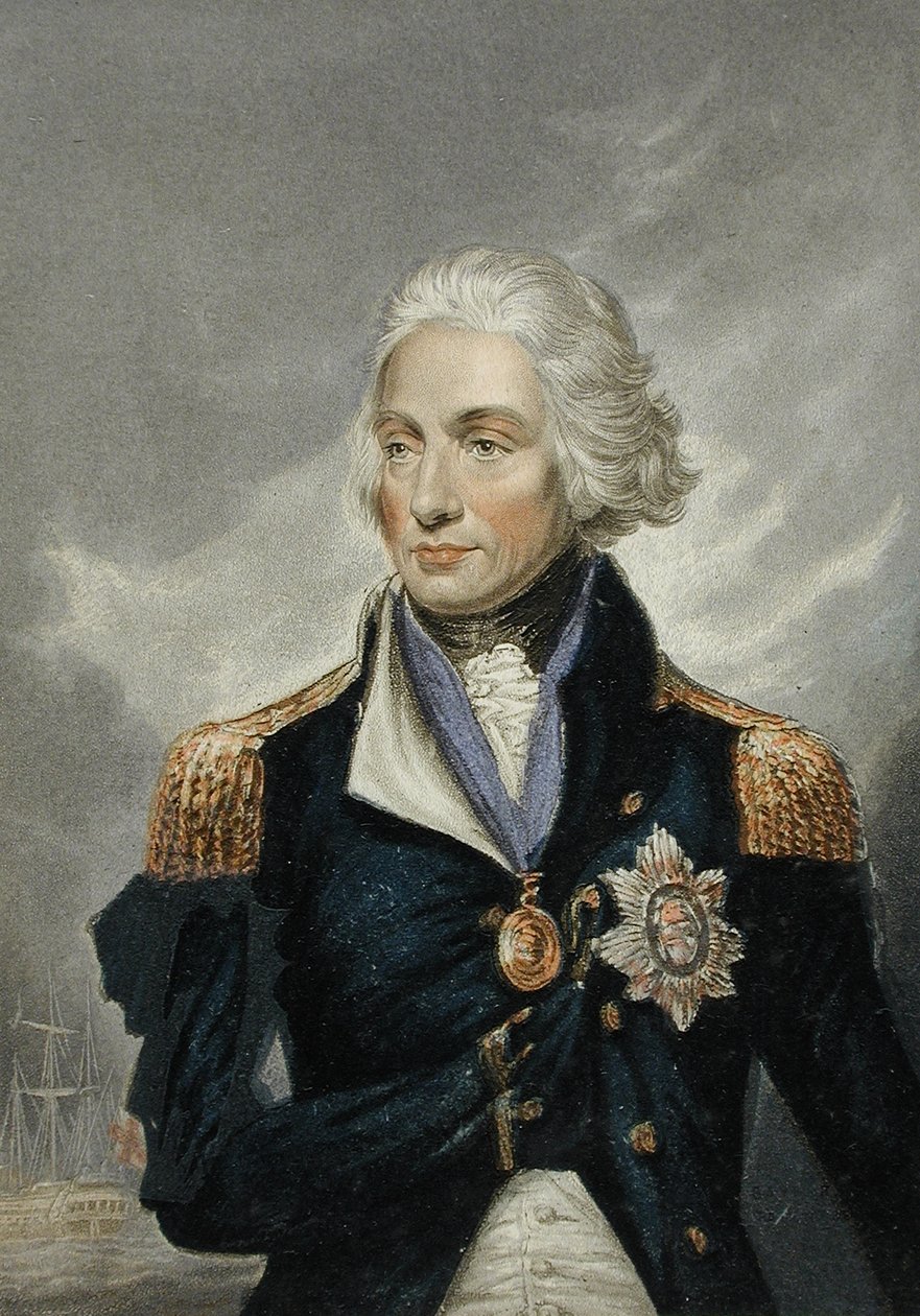 Lord Nelson da George Baxter