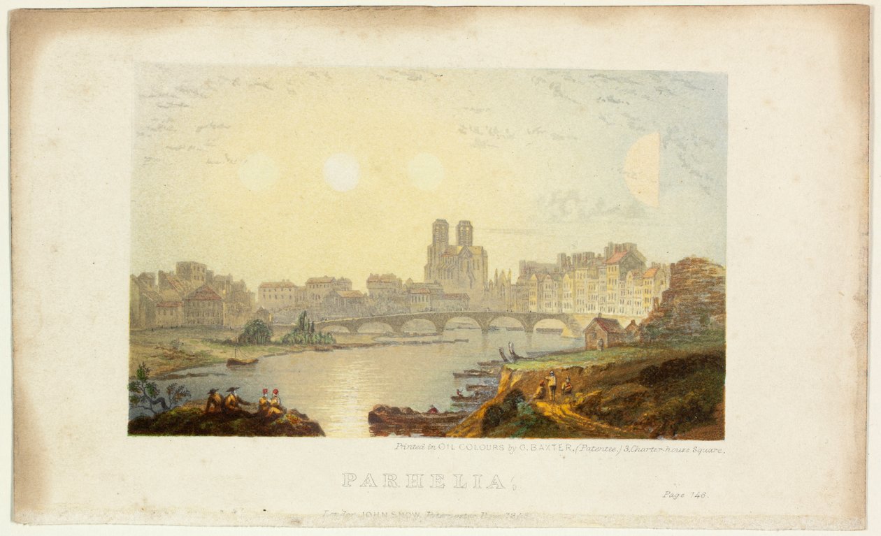 Pareli, da Astronomia e Sacra Scrittura da George Baxter