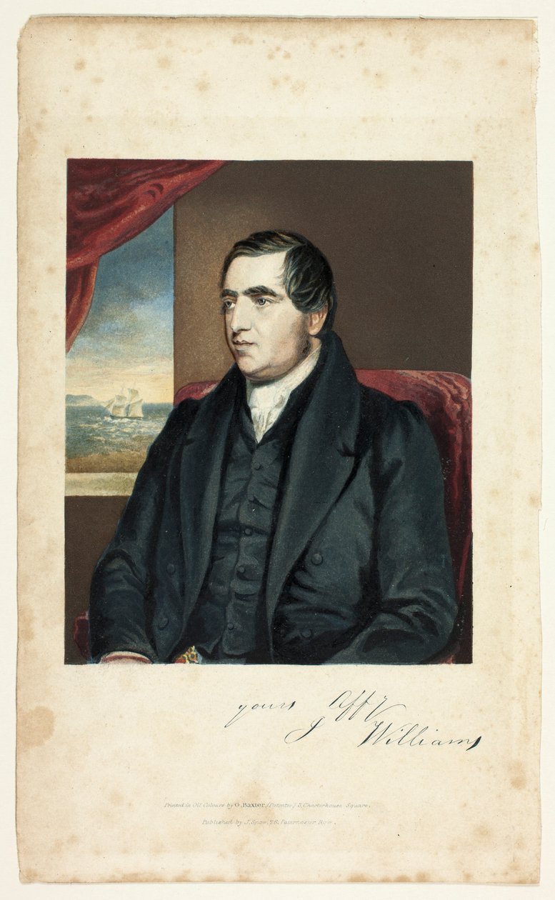 Rev. John Williams da George Baxter