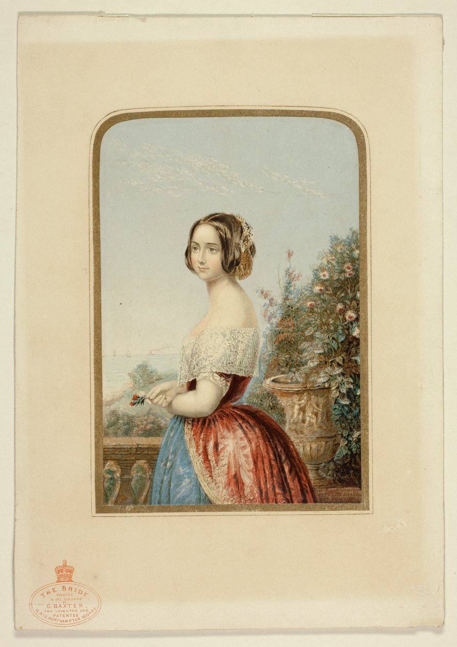 La Sposa, detta anche La Grande Sposa da George Baxter