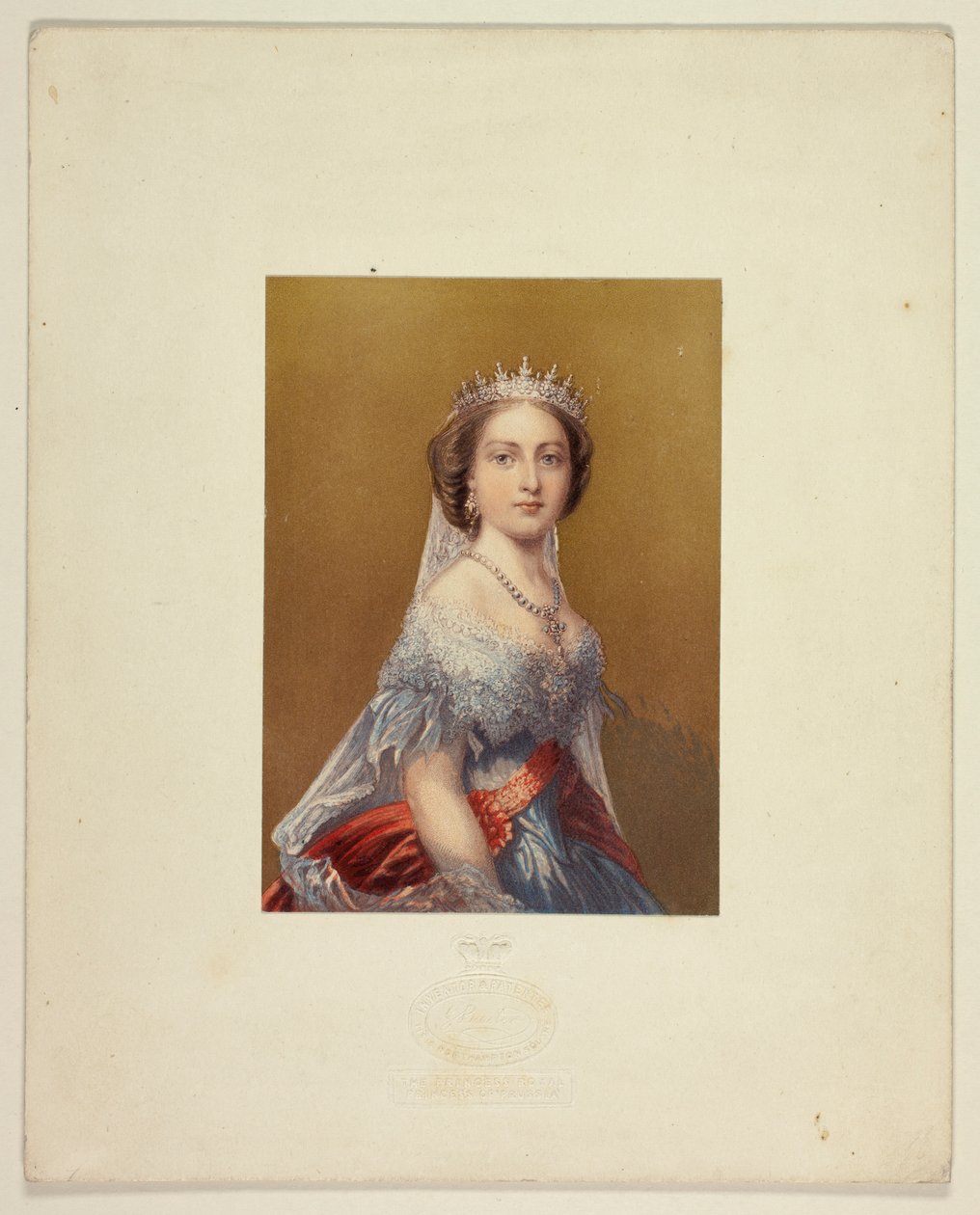 La principessa reale, principessa di Prussia da George Baxter