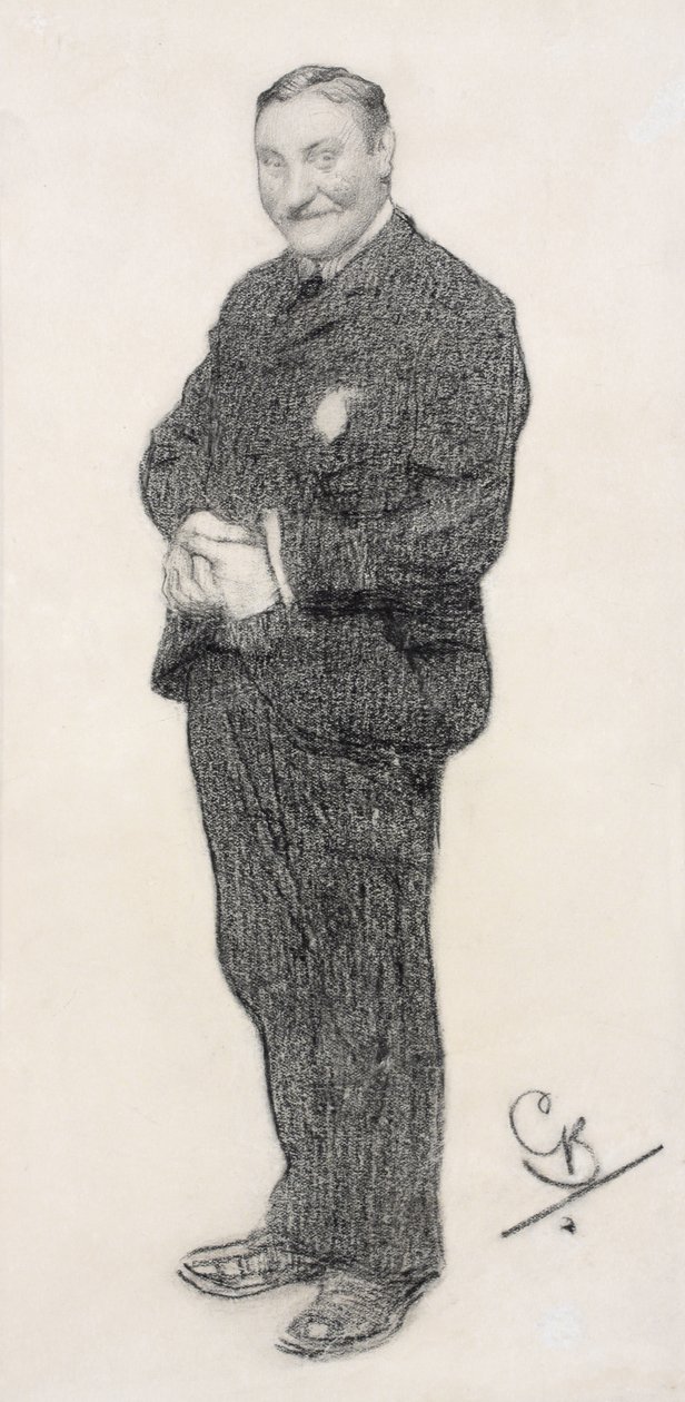 Ritratto di H G Wells da George Belcher