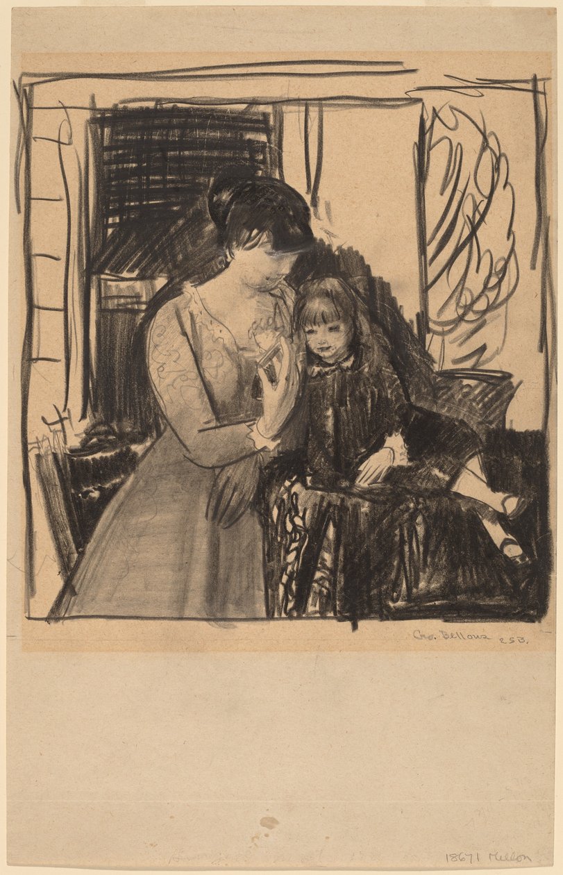 Anna e sua madre da George Bellows