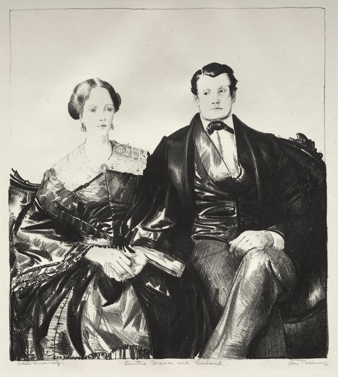 Zia Mason e suo marito da George Bellows