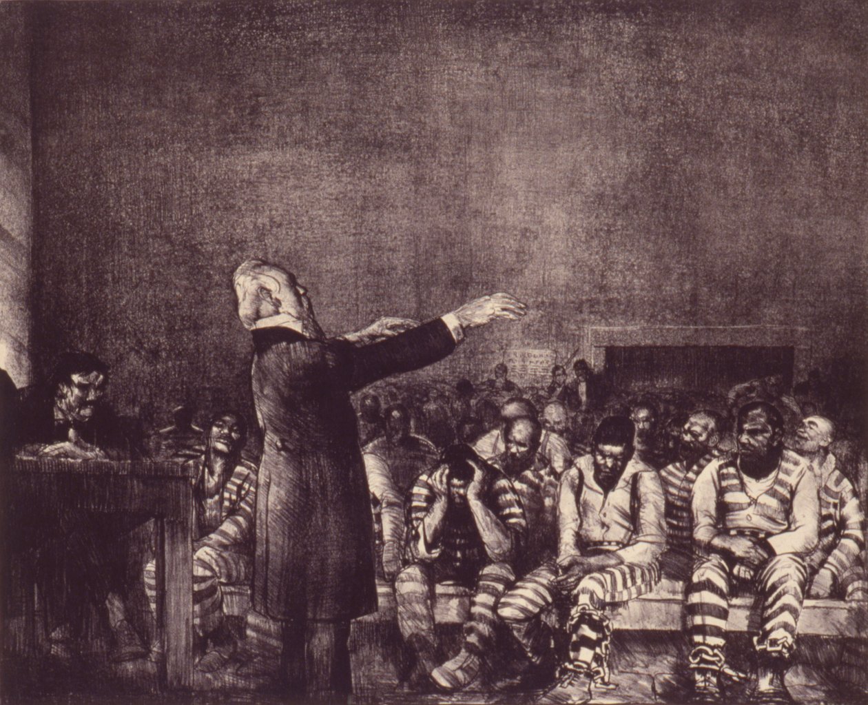 Benedizione in Georgia da George Bellows