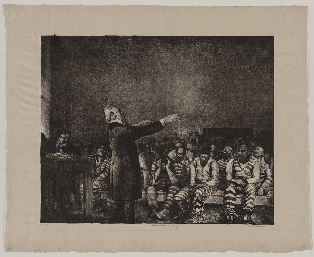 Benedizione in Georgia da George Bellows