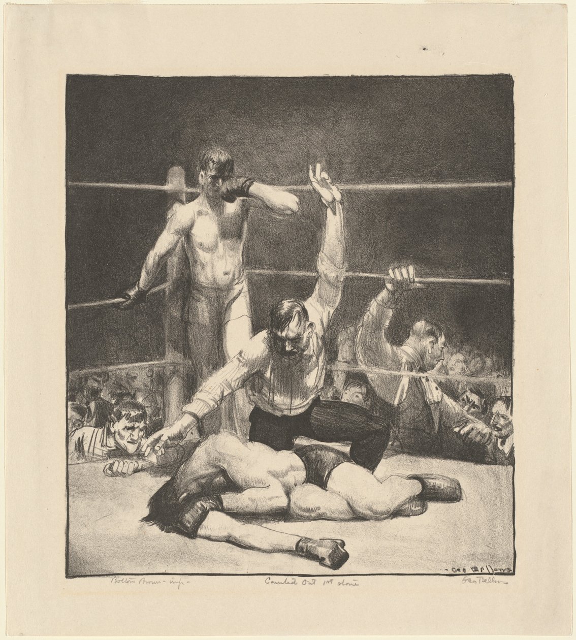 Counted Out, prima pietra da George Bellows