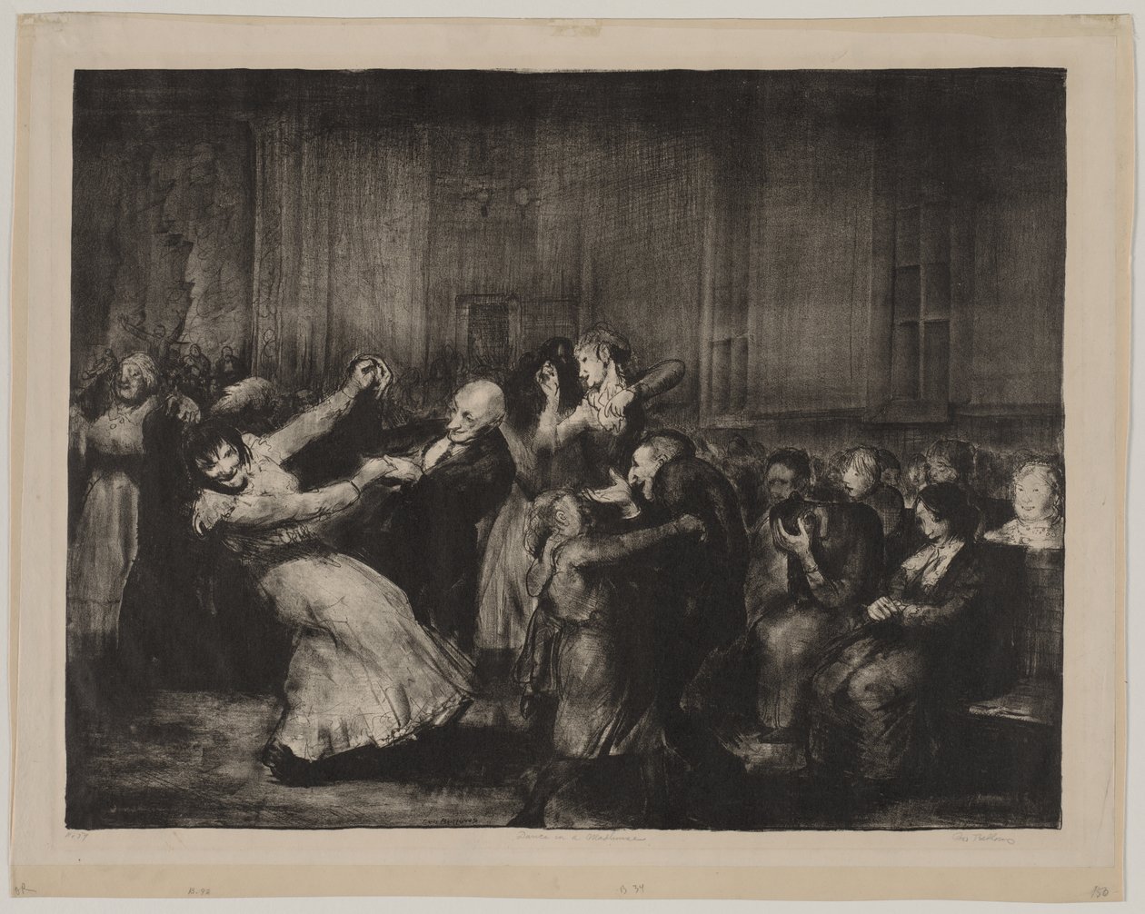 Danza in un manicomio da George Bellows