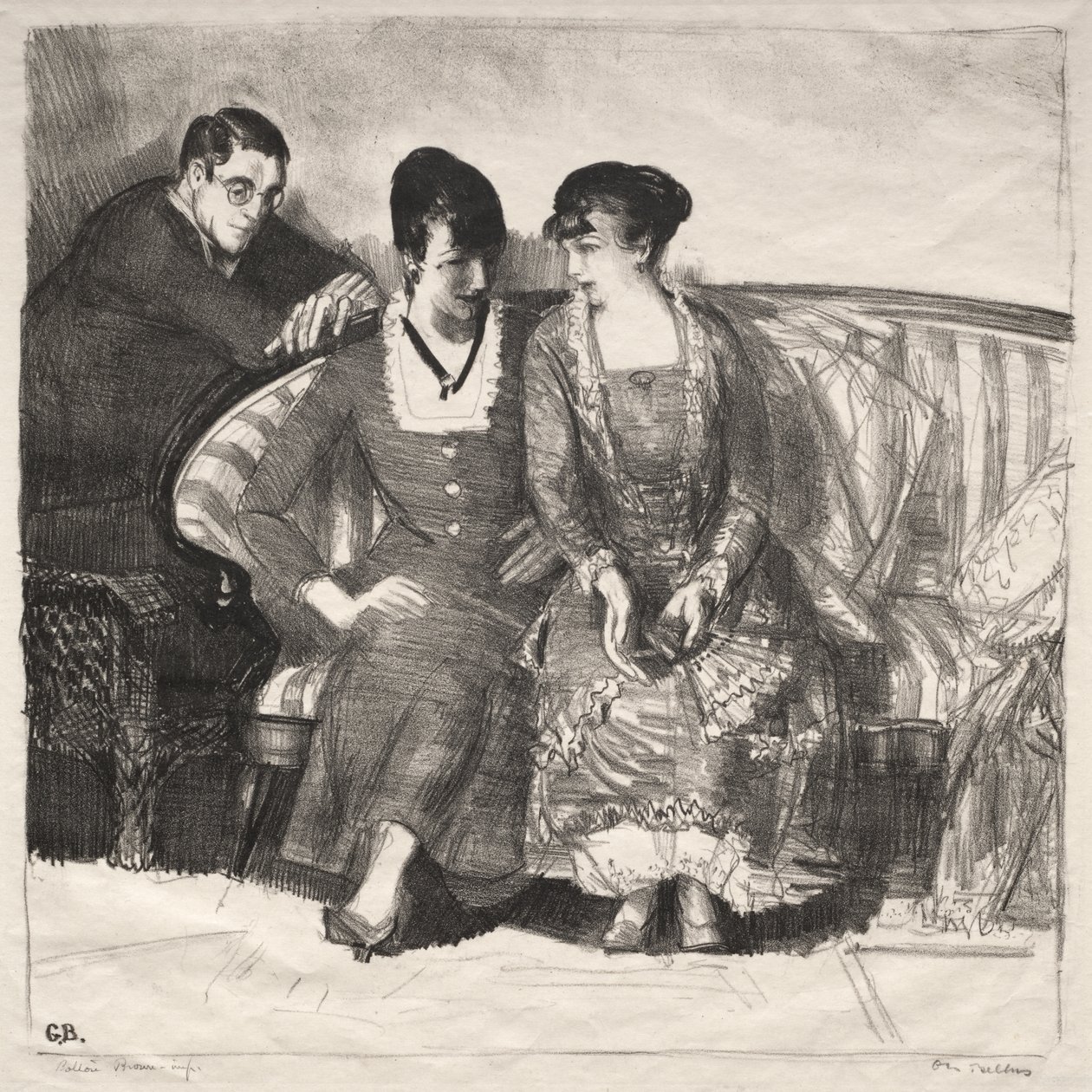 Emma, Elsie e Gene da George Bellows