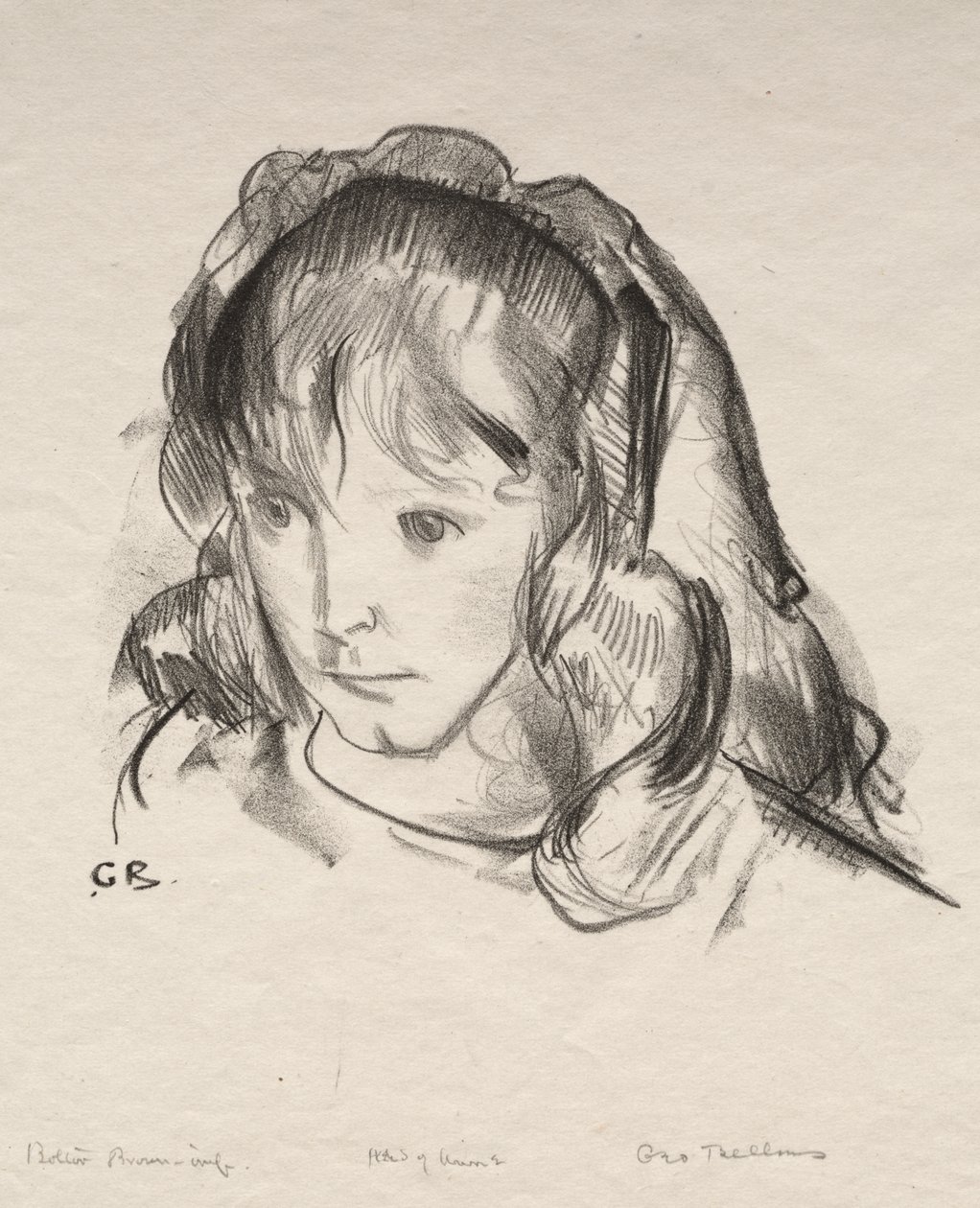 Testa di Anna da George Bellows