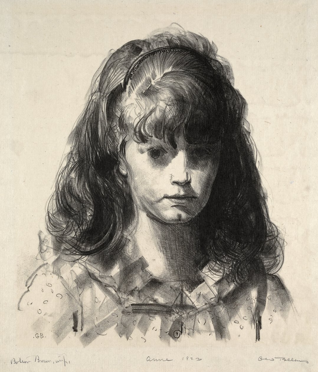 Testa di Anna da George Bellows