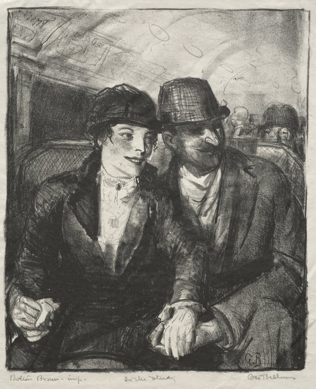 In metropolitana da George Bellows