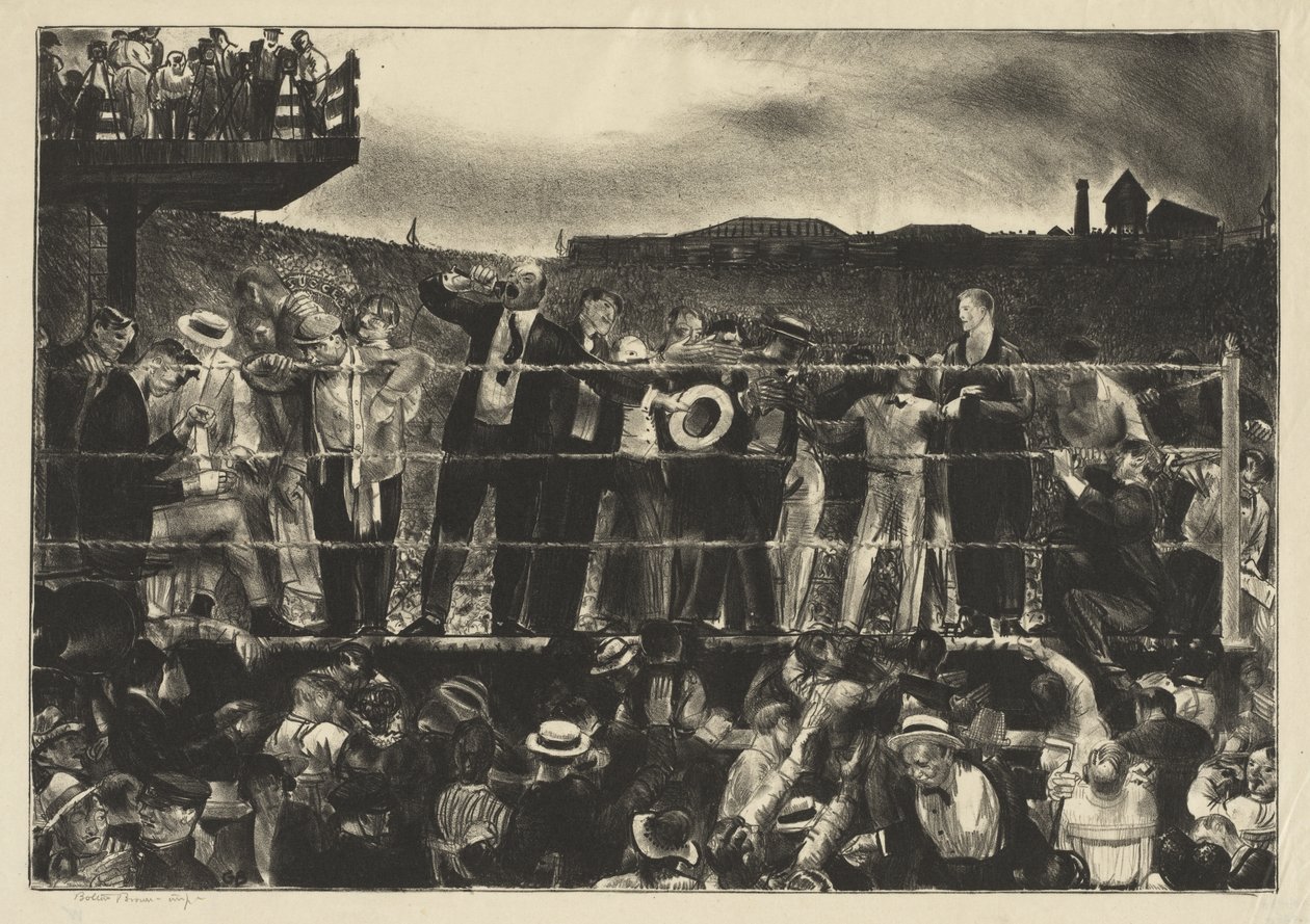 Vi presentiamo Georges Carpentier da George Bellows
