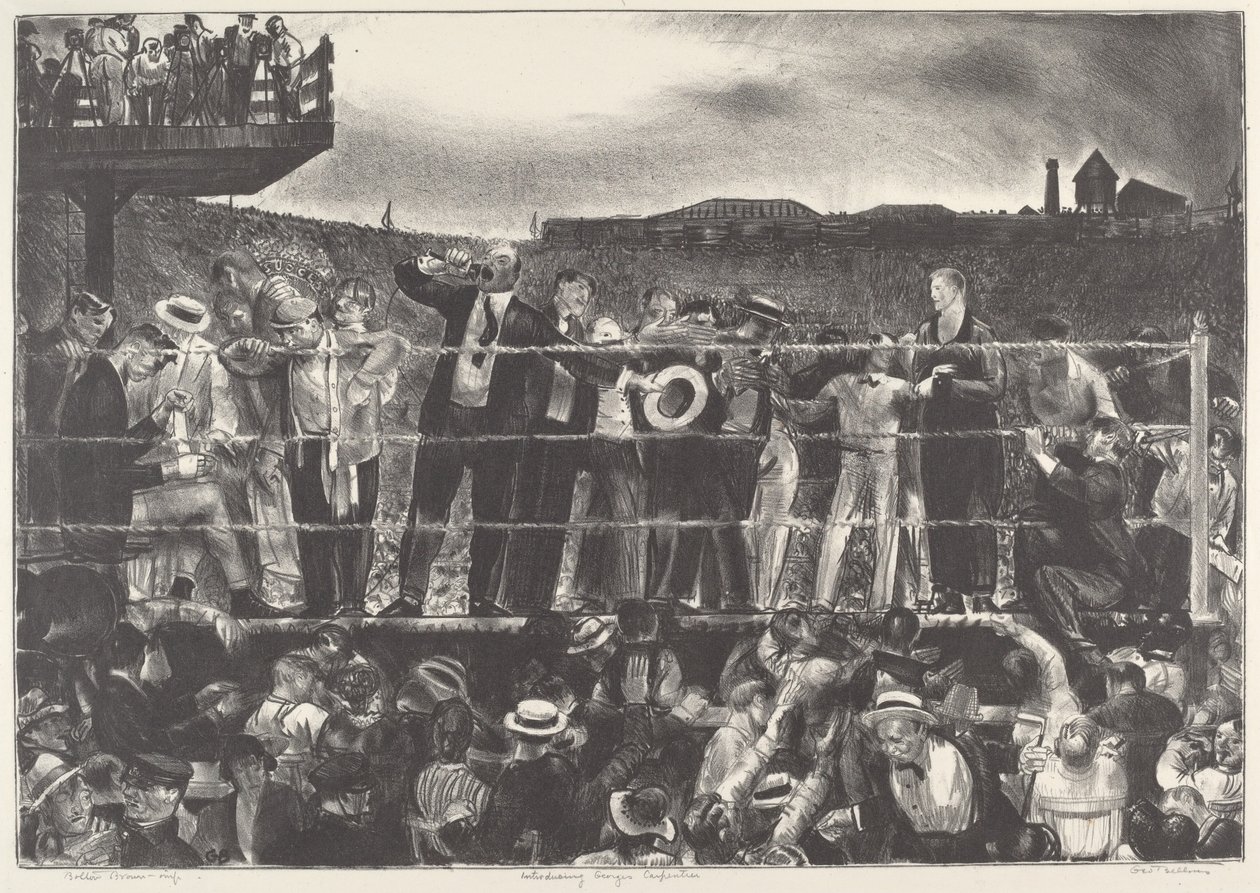 Vi presentiamo Georges Carpentier da George Bellows