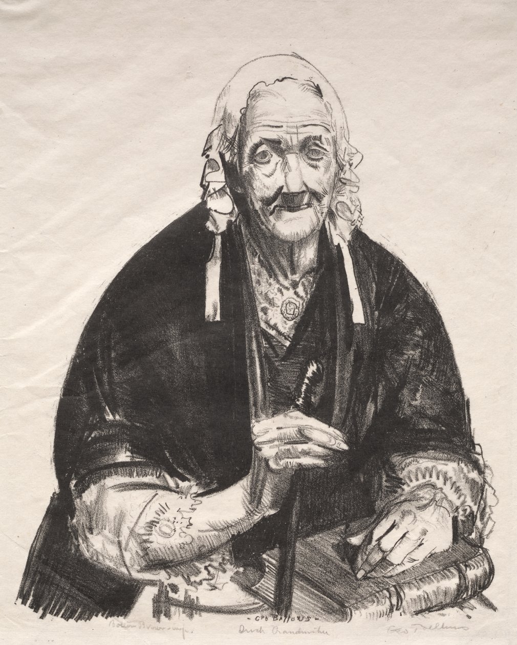 Nonna irlandese da George Bellows