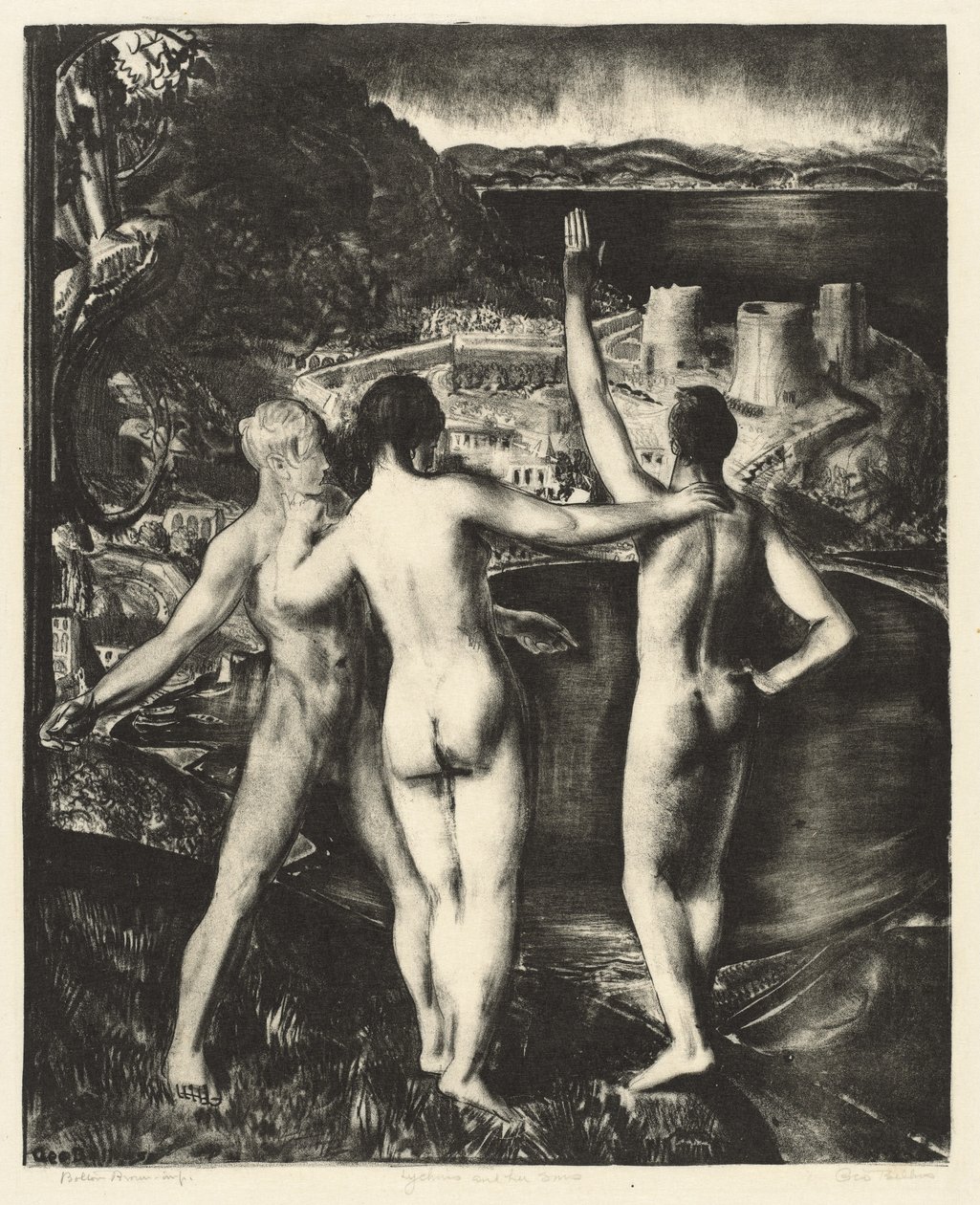 Lychnis e i suoi figli da George Bellows