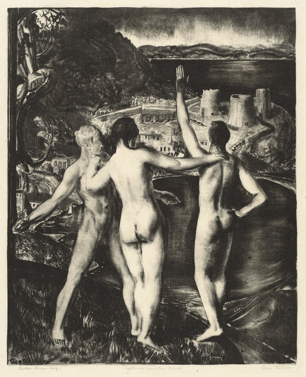 Lychnis e i suoi figli da George Bellows