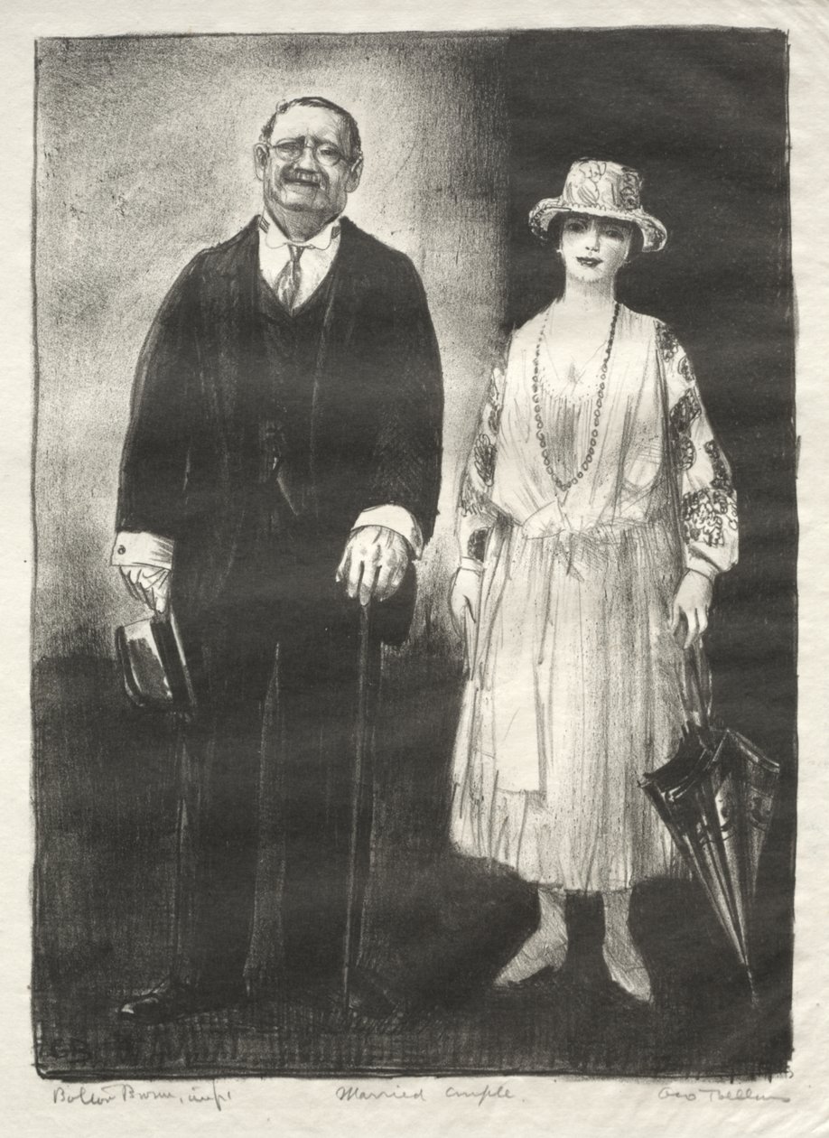 Coppia sposata da George Bellows