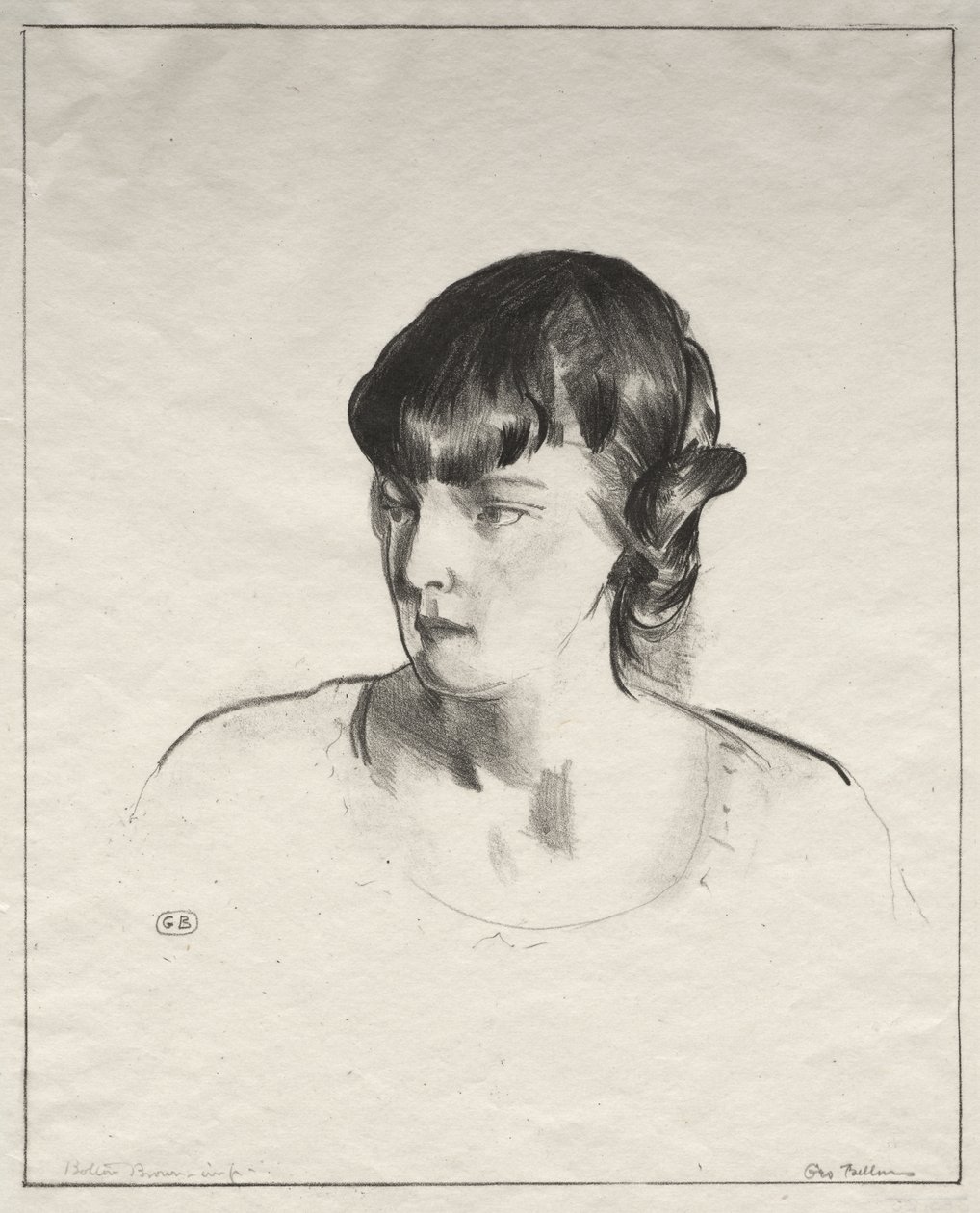 Signorina Tate da George Bellows