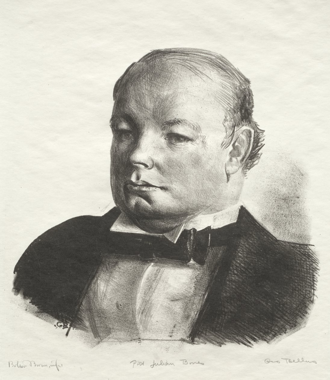 Ritratto di Julian Bowes da George Bellows