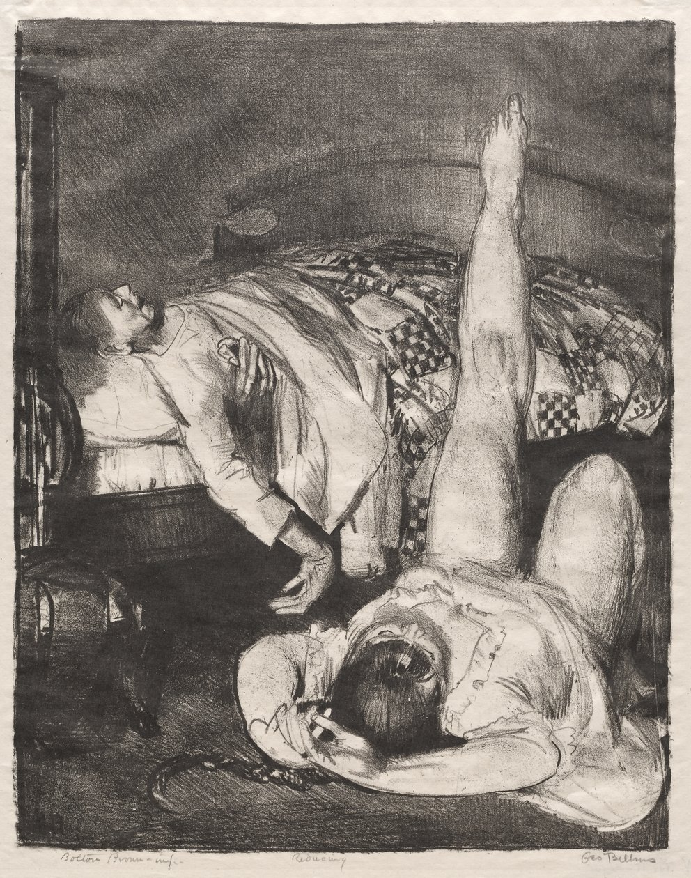 Riduzione, piccolo, terza pietra da George Bellows