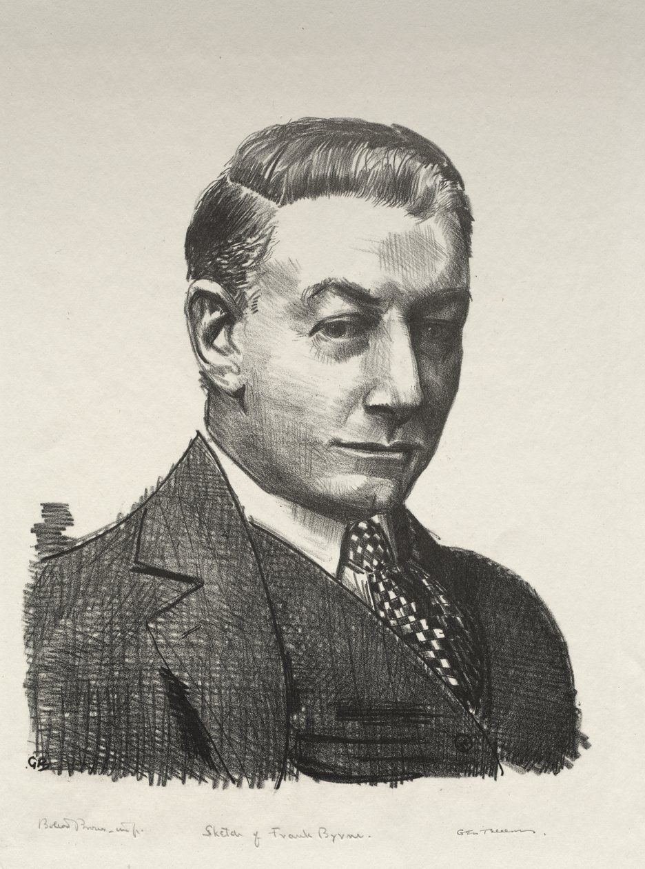 Schizzo di Frank Byrne da George Bellows