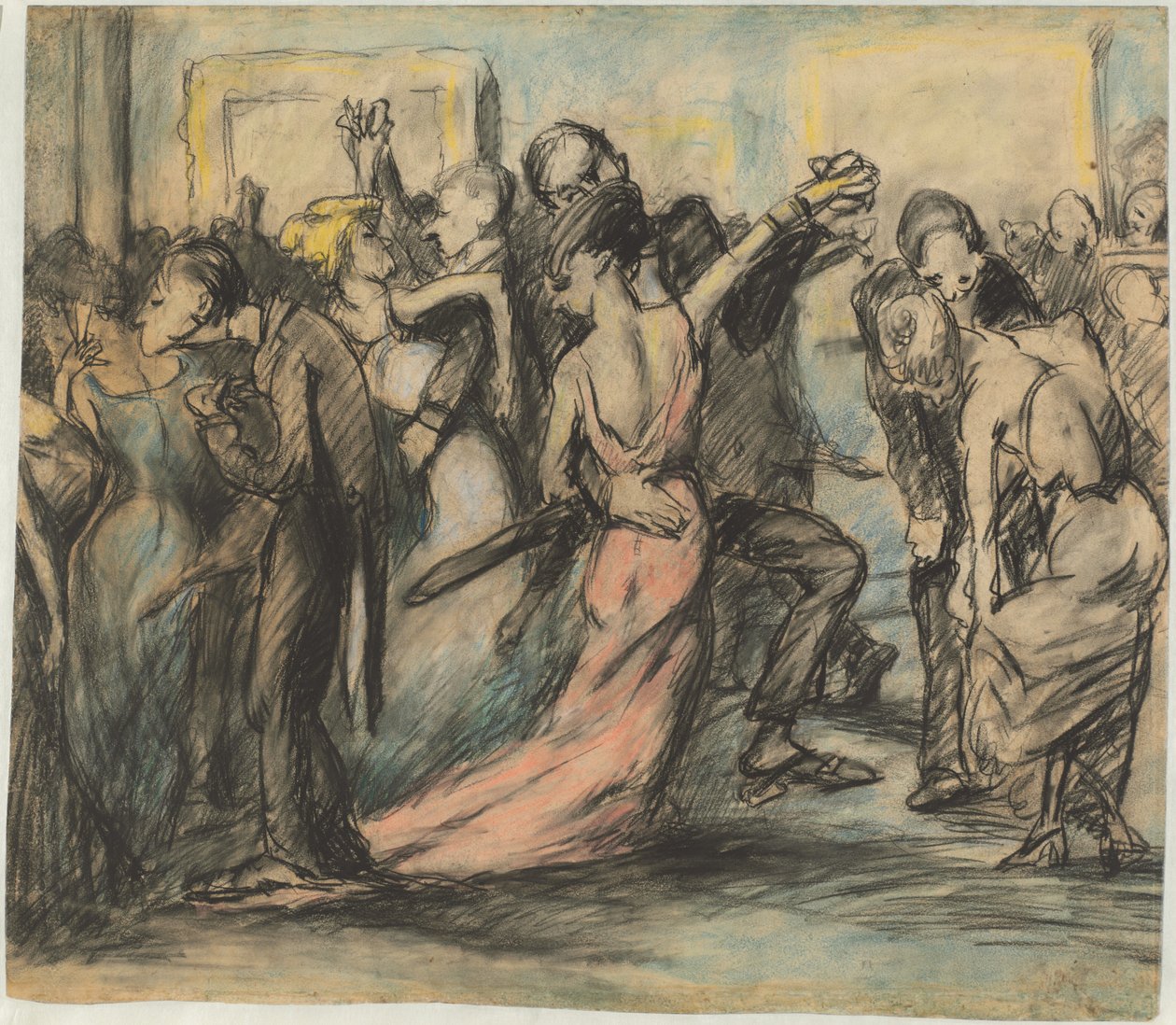 Society Ball [verso] da George Bellows