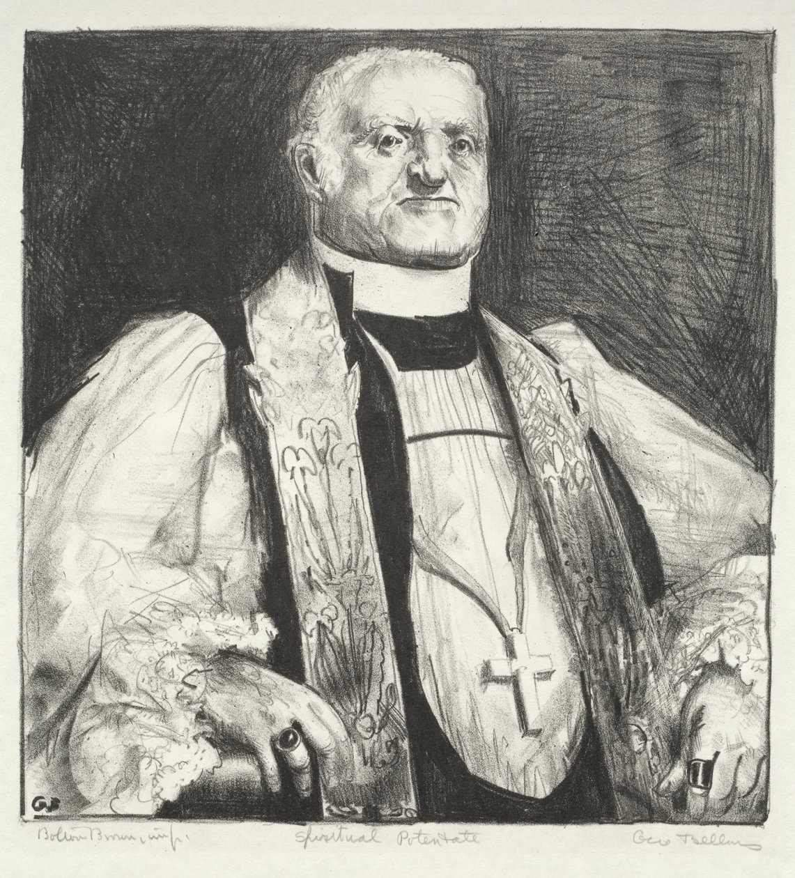 Potente spirituale da George Bellows