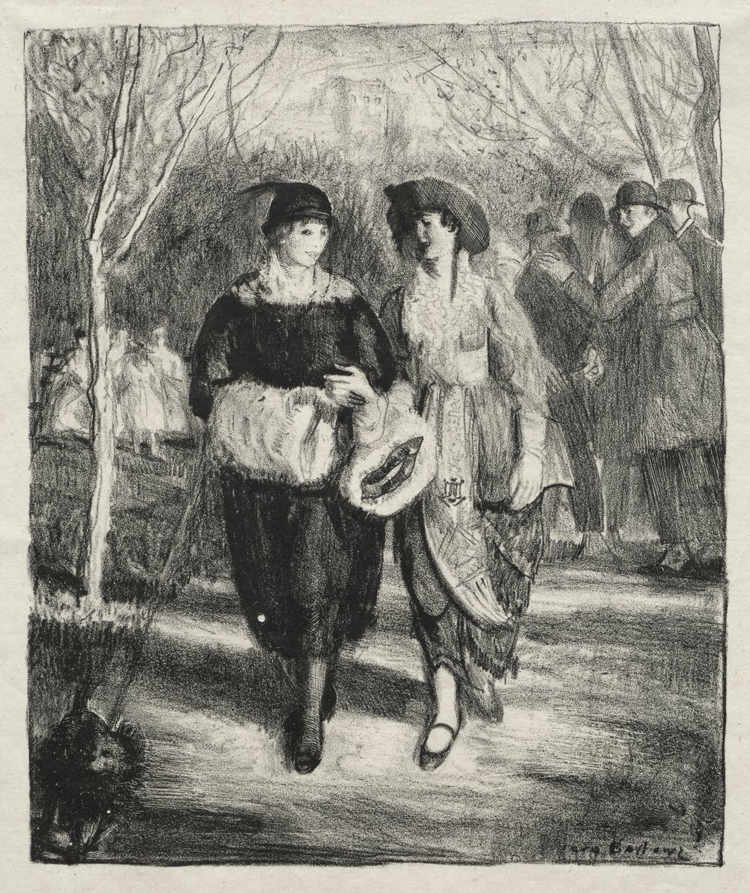 Primavera, Central Park da George Bellows