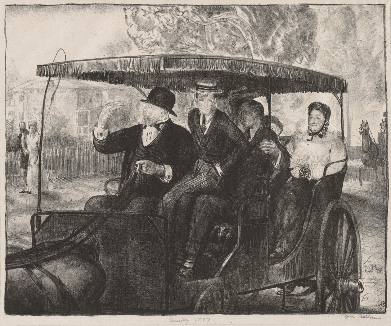 Domenica 1897 da George Bellows