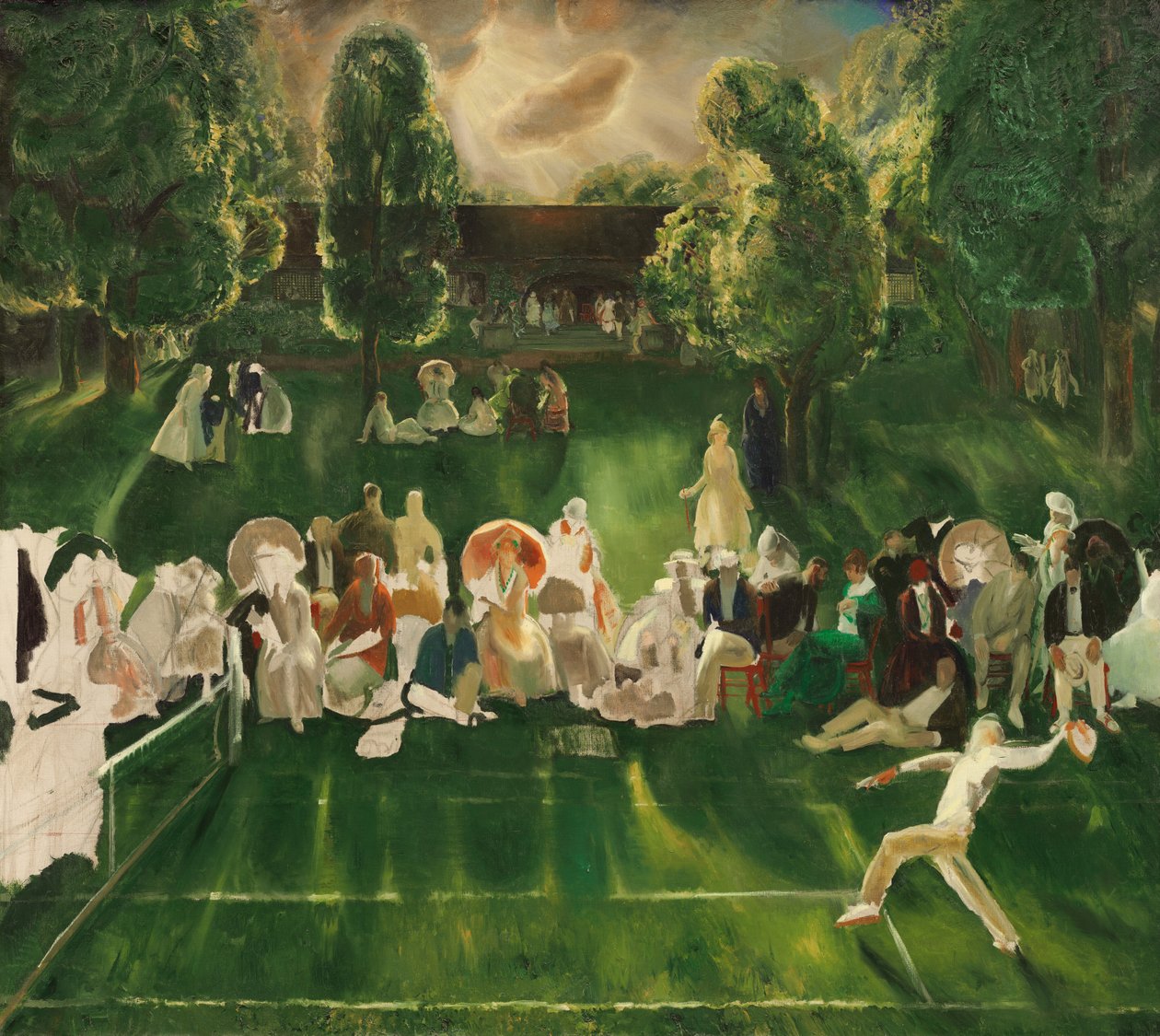 Torneo di Tennis da George Bellows