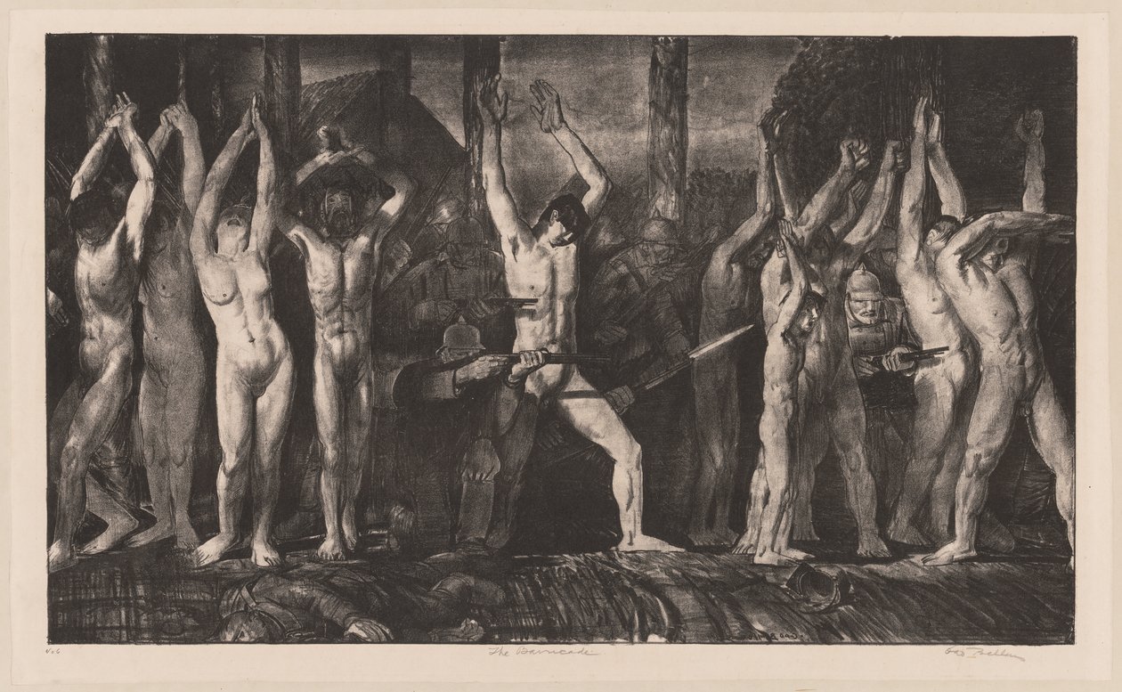 La Barricata, Seconda Pietra da George Bellows