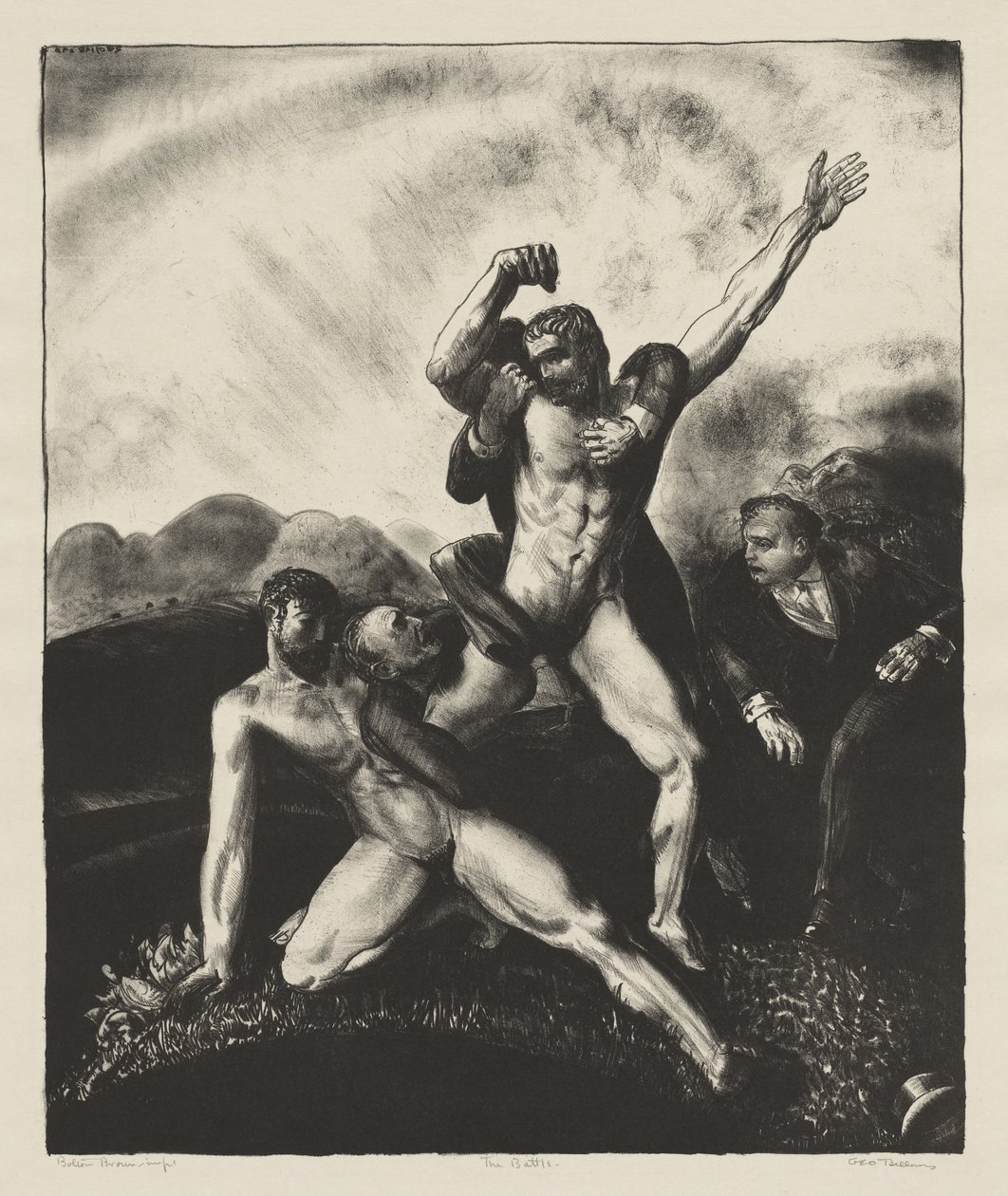 La battaglia da George Bellows