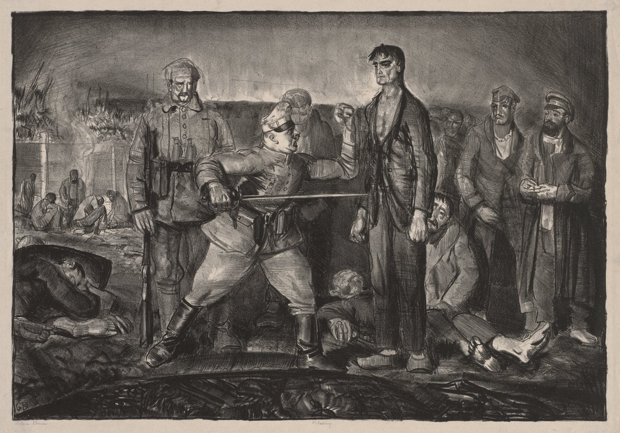 Il caso del sergente Delaney da George Bellows