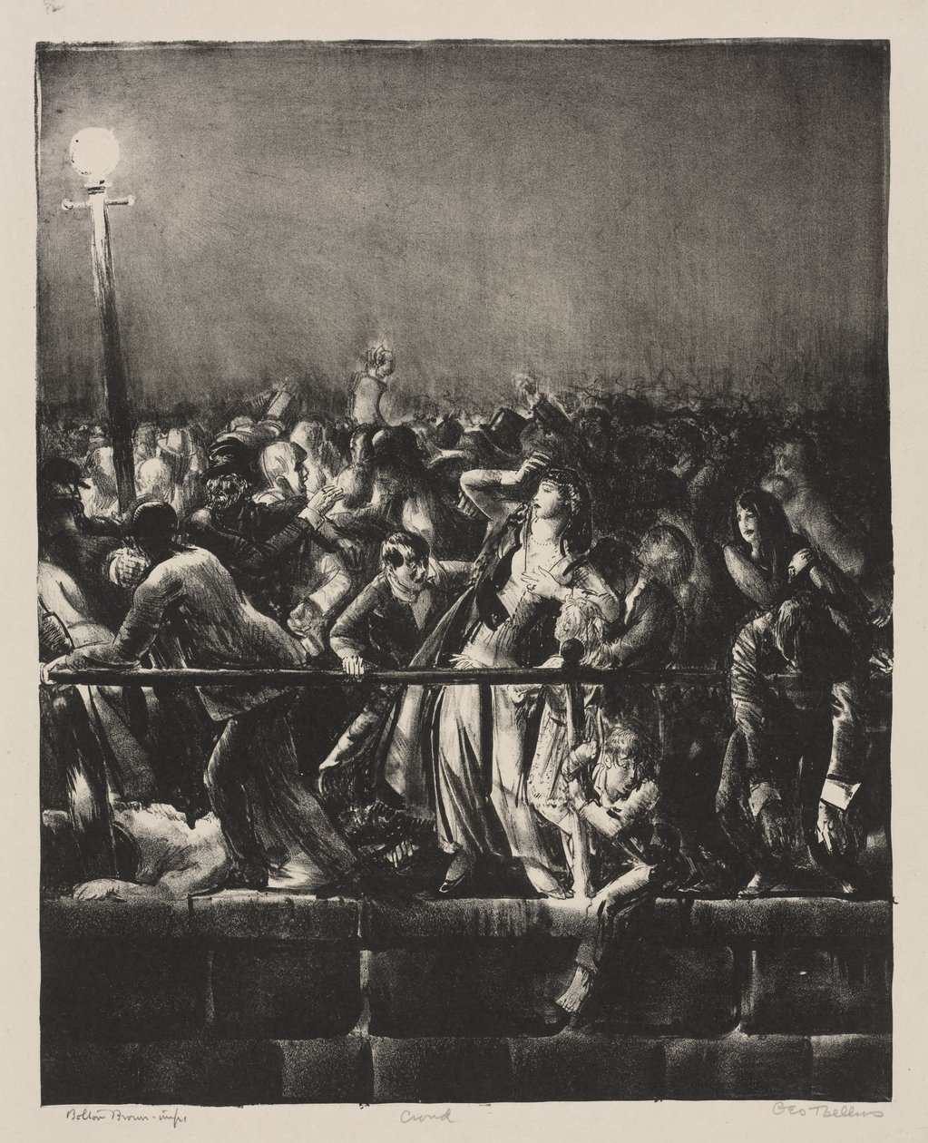 La folla da George Bellows