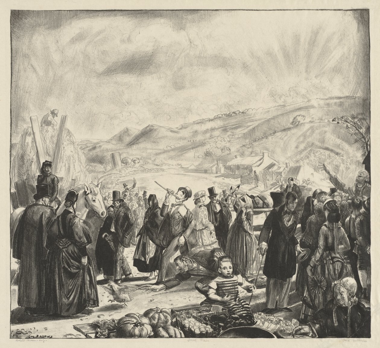 La Fiera Irlandese da George Bellows