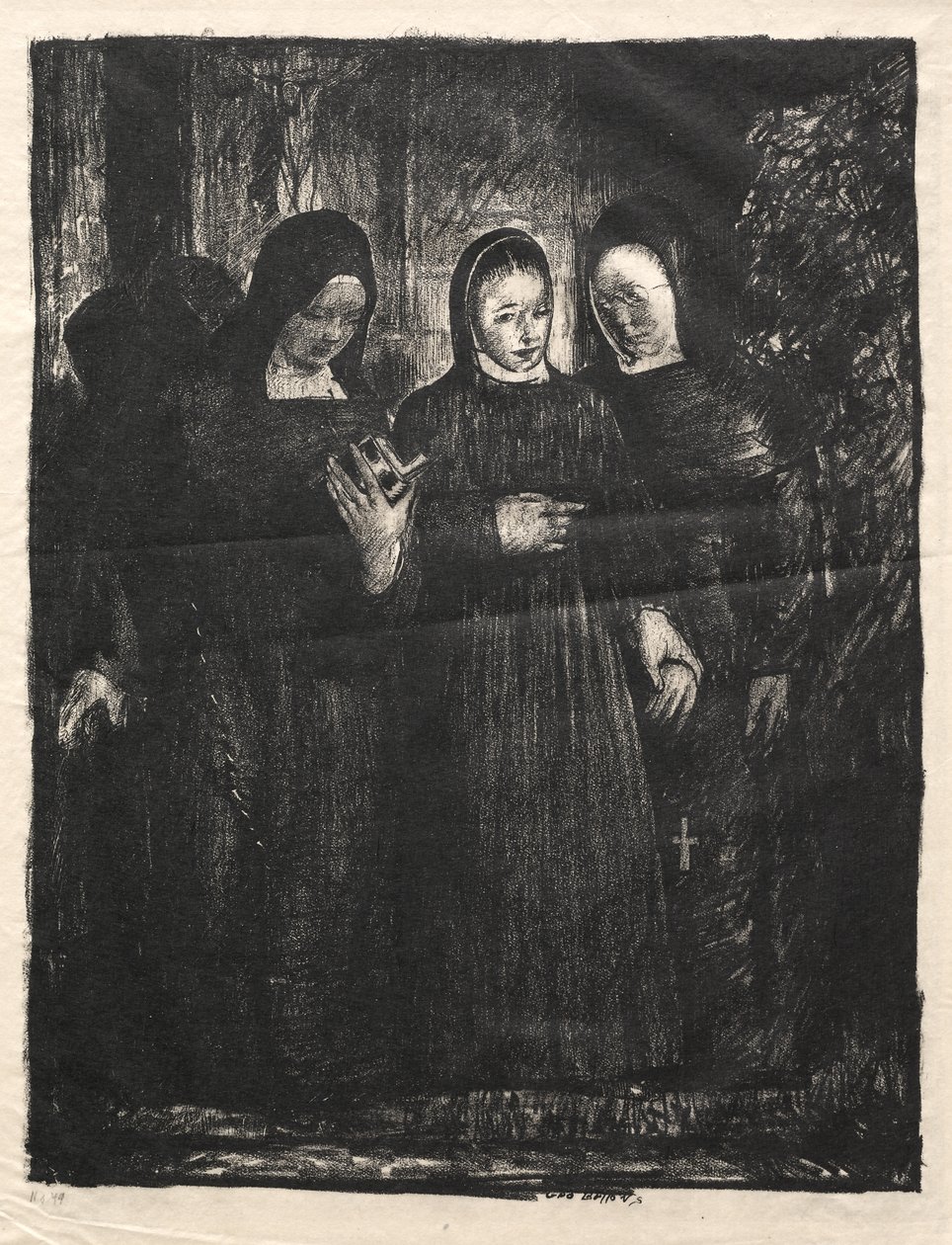 Il noviziato da George Bellows