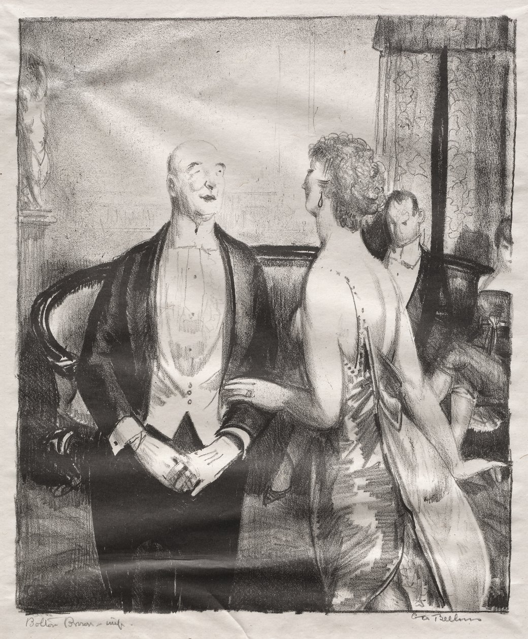 Il critico da salotto da George Bellows