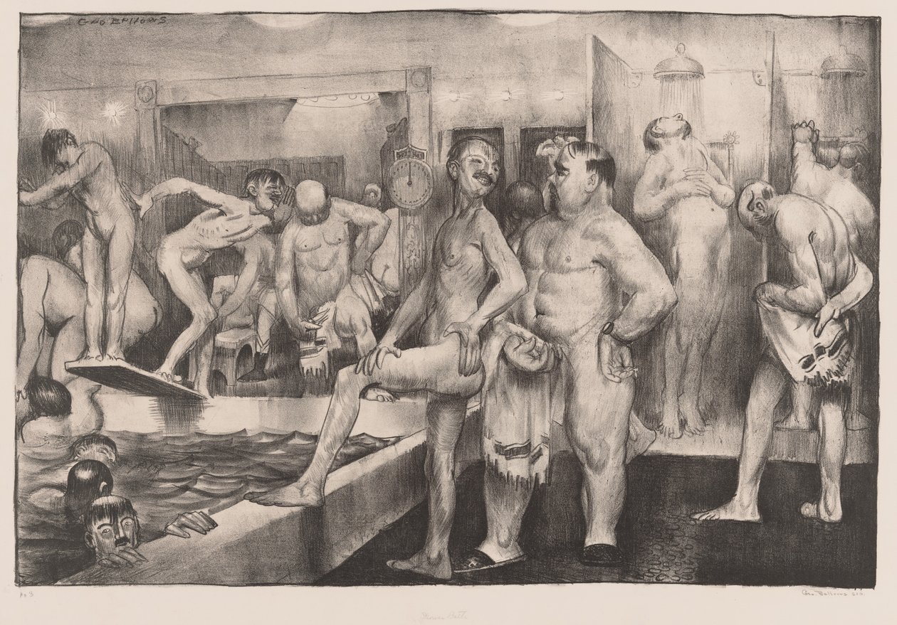 La doccia da George Bellows