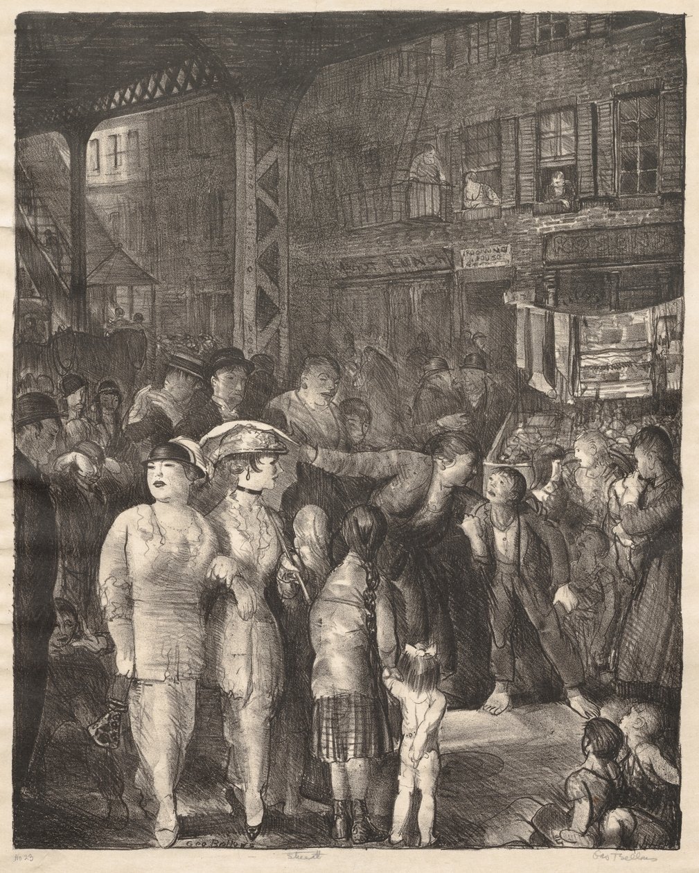 La strada da George Bellows