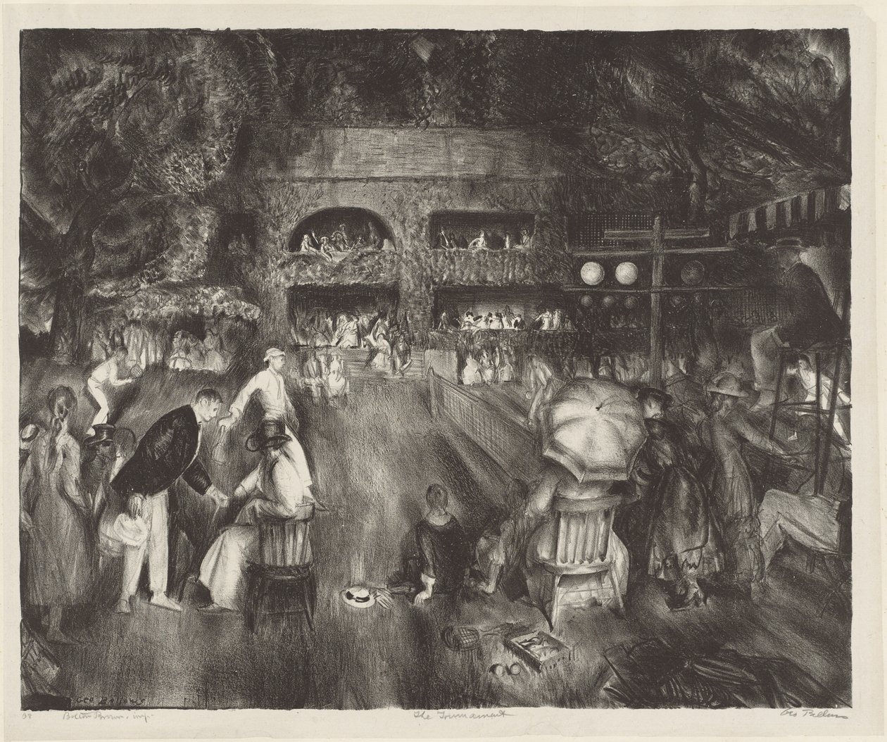 Il torneo da George Bellows