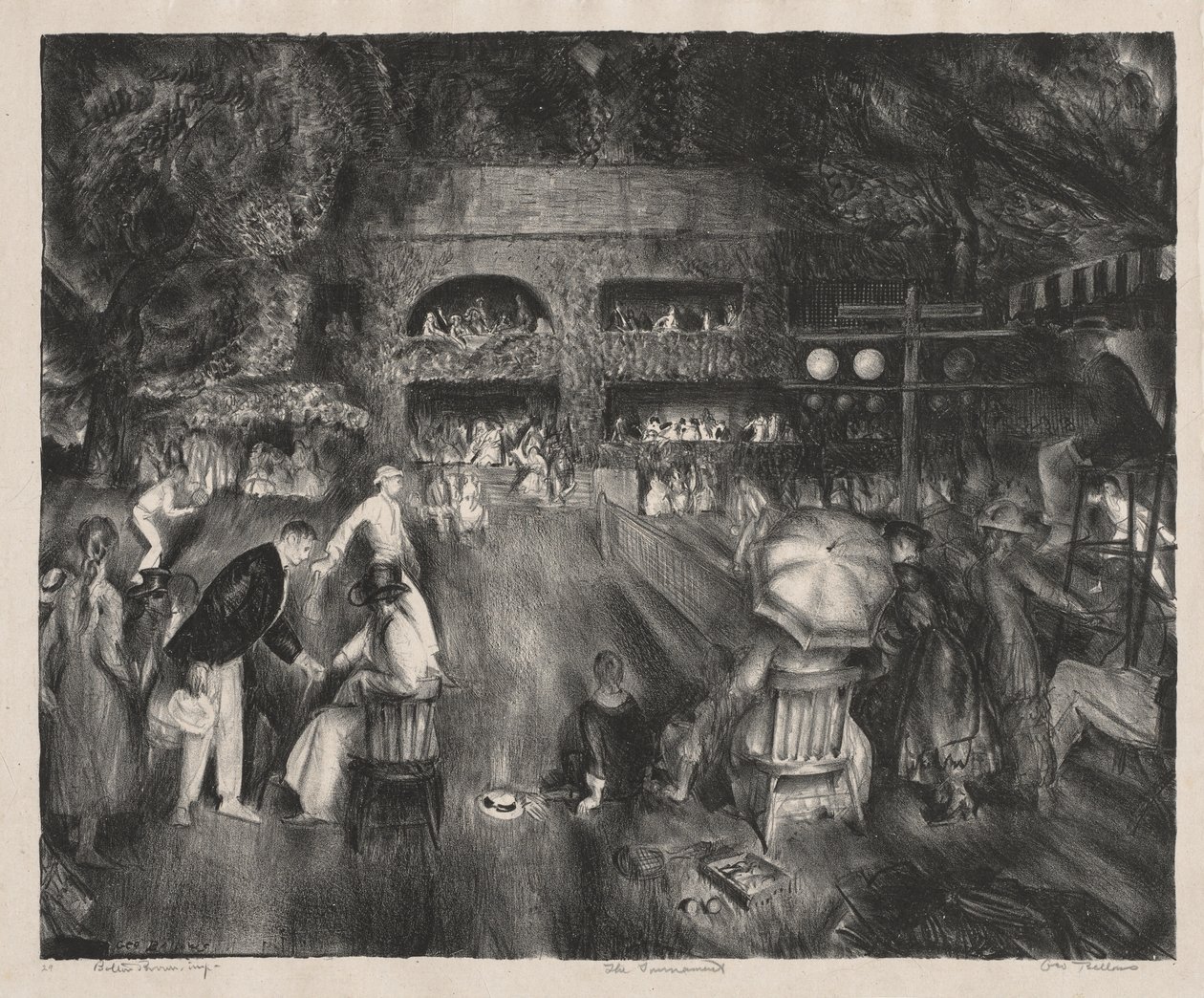 Il torneo da George Bellows