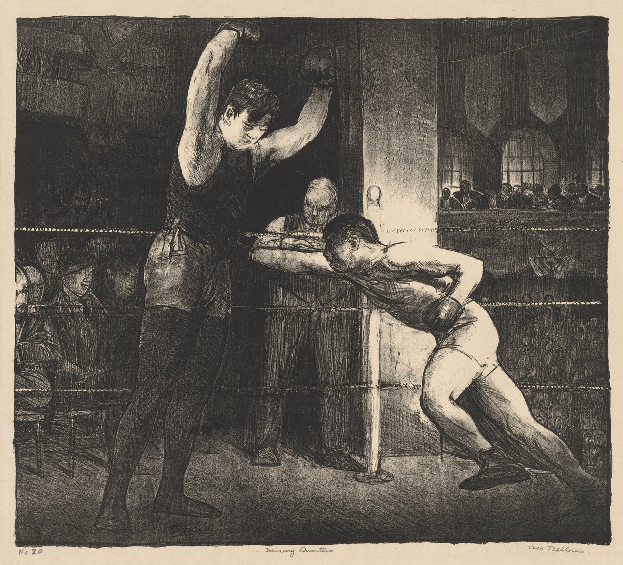 Strutture di addestramento da George Bellows