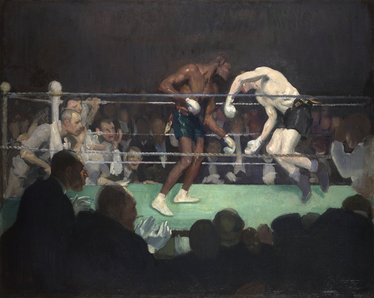 Incontro di boxe da George Benjamin Luks