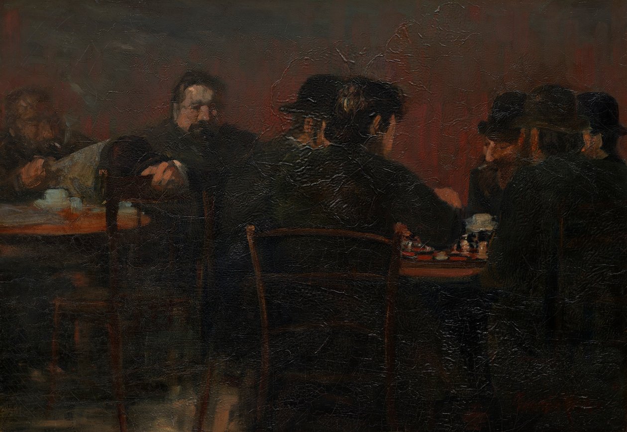 Giocatori di scacchi da George Benjamin Luks